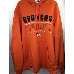 Denver Broncos Athletic Hoodie Size XL - Combine Authentic - NFL Team Apparel